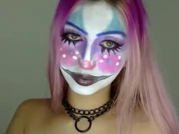 gabygumms — Welcome here Im your BDSM Clown   -Play Domi and pink vibrator both holes  [3278 tokens left] #bdsm #goth #18 #petite #smalltits