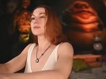 rocknrose — Nude Under Pearls [1598 tokens left] #erotic #natural #young #redhead #muscle