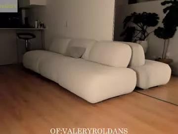 Freechat roldansvalery on Chaturbate