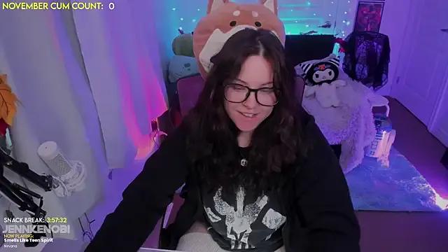 StripChat JennKenobi is Freechat JennKenobi — Never Stop Nutting November