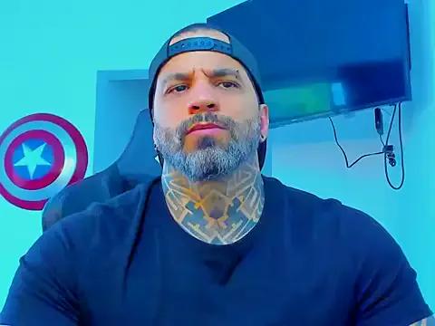 StripChat JoshRigby is Freechat JoshRigby — shirt off and flex arms